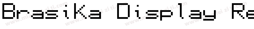 Brasika Display Regular字体转换